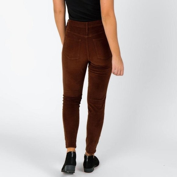 Francesca's Harper Heritage Midrise Patty Skinny Corduroy Pants Size 26 - Picture 2 of 8